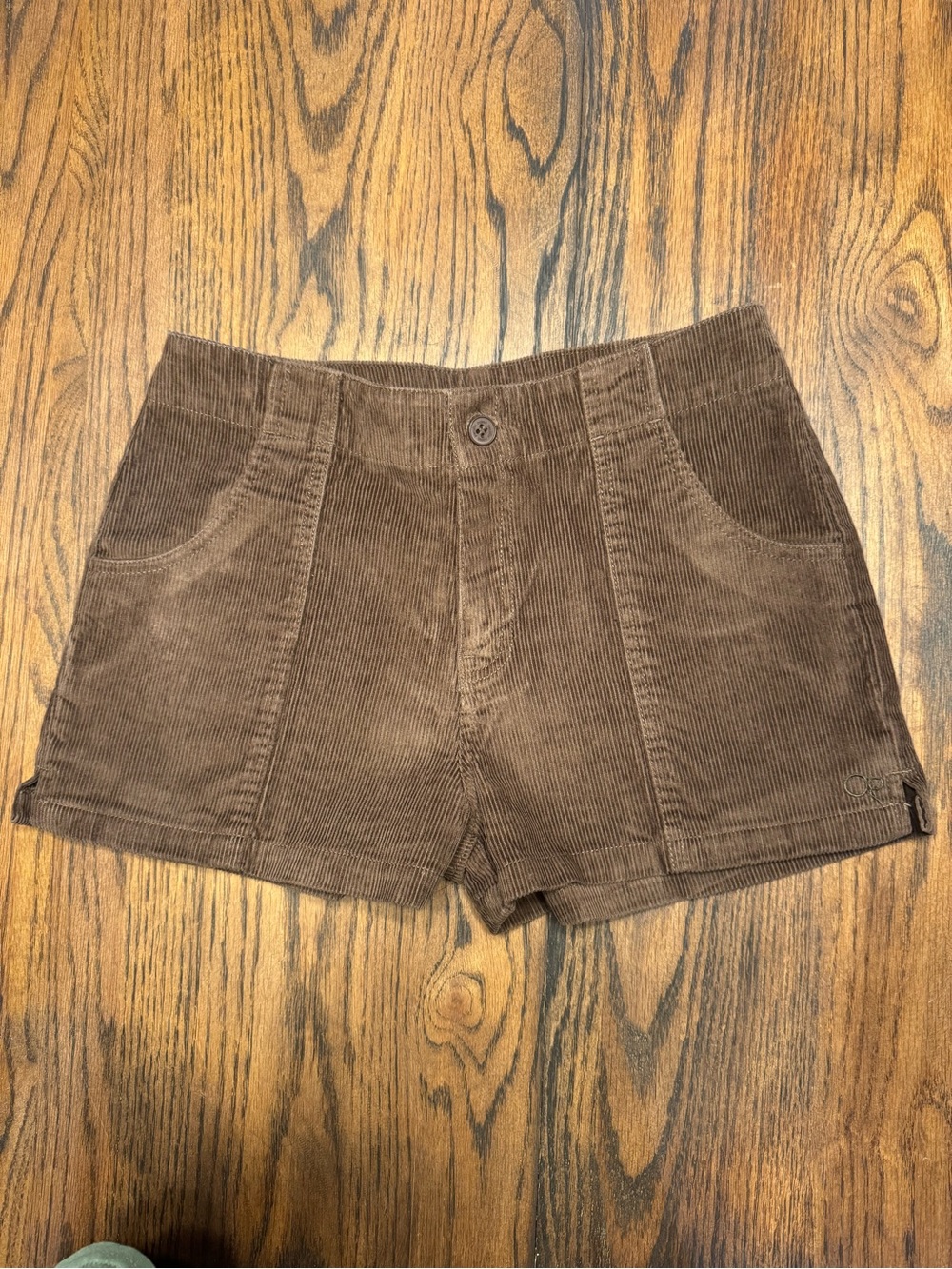 Girls Ocean Pacific Brown Cordero Shorts Size 14 Excellent Condition